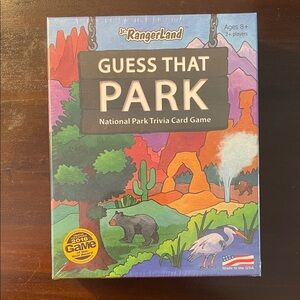 RangerLand "Guess That Park" National Park Trivia Card Game - Multicolor